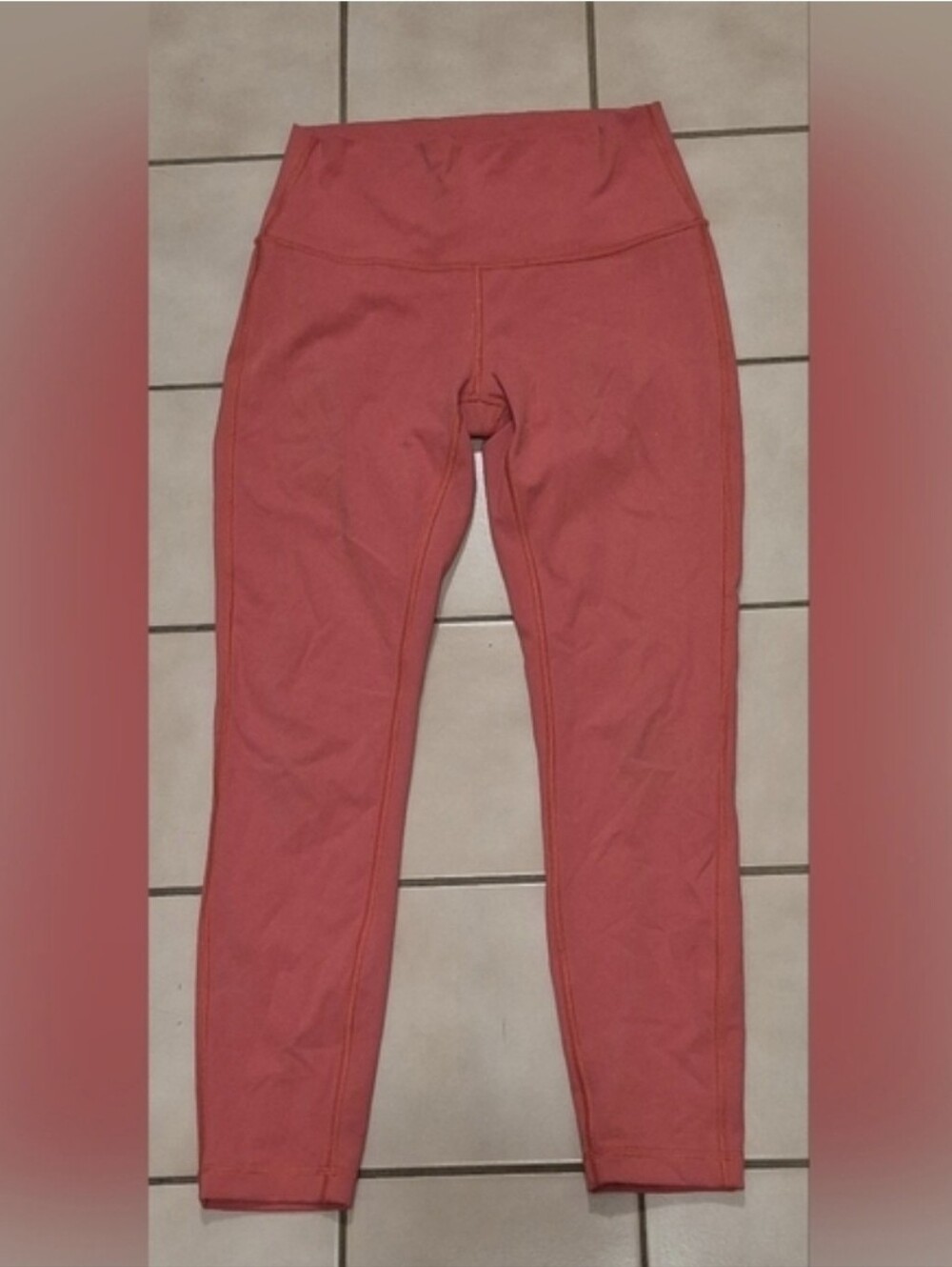 Lululemon Wunder Under High-Rise 7/8 Tight 25" Watermelon Red Size 6